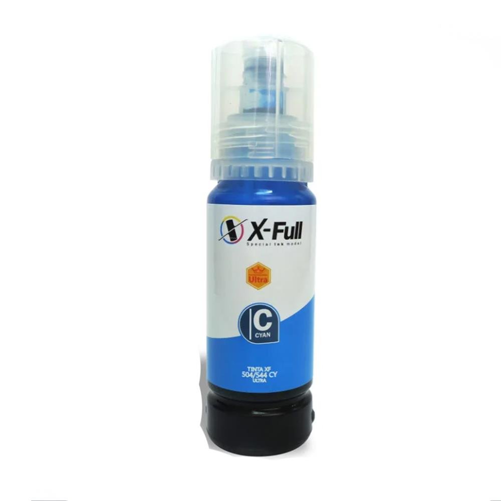 Tinta Azul Compatível Epson L3250 Refil 544 X Full