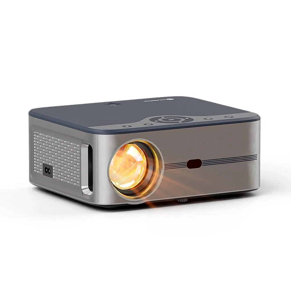 Kit Projetor 7000 Lumens com Tela de Projecao Eletrica 200x150 127V e Suporte Universal