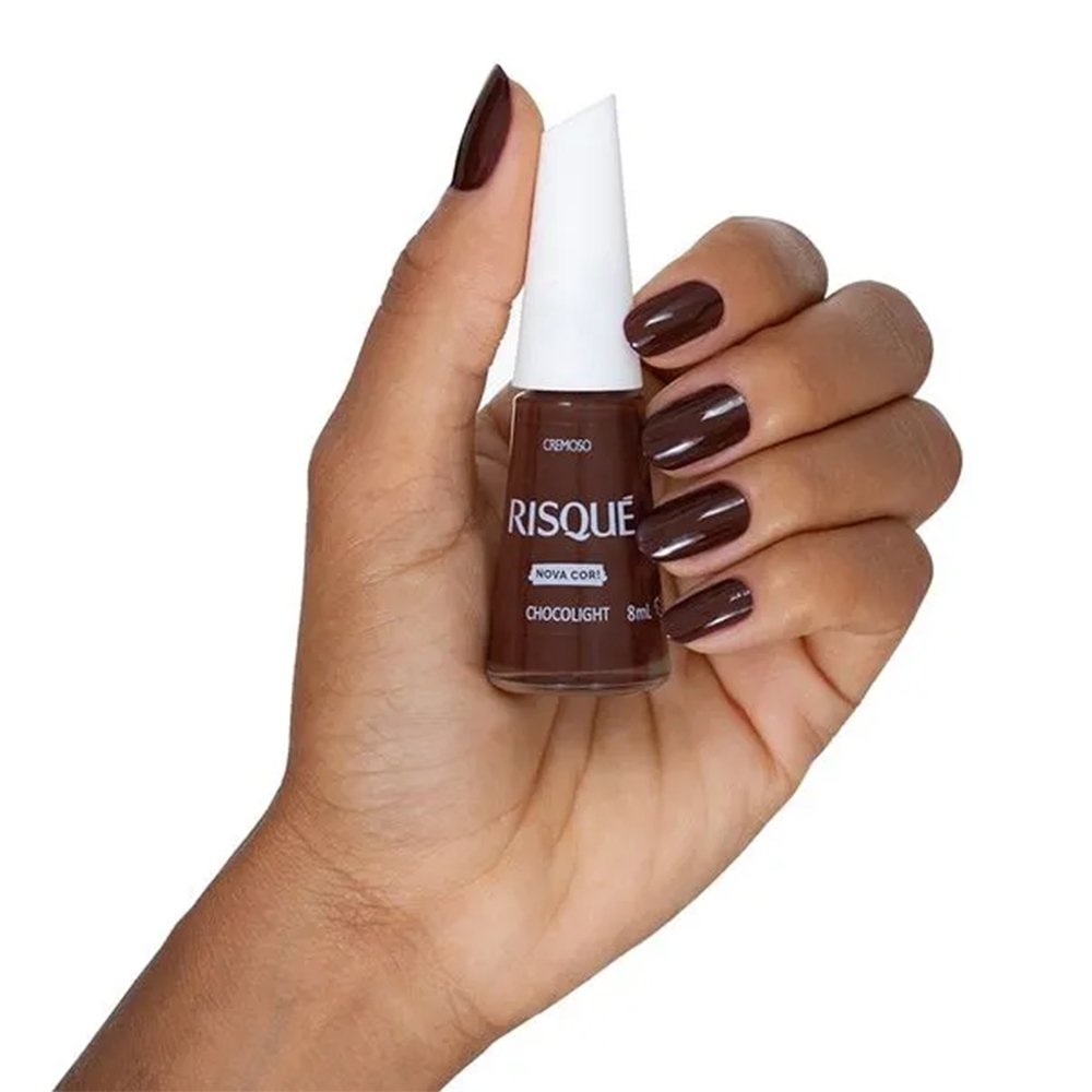 Esmalte Risqué Chocolight Cremoso Avulso 8ml