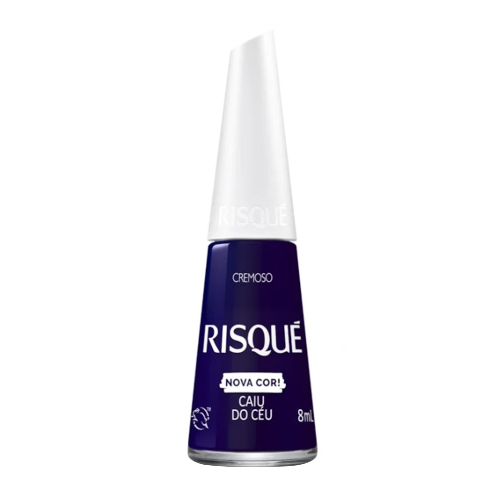 Esmalte Risqué Caiu Do Céu Cremoso Avulso 8ml