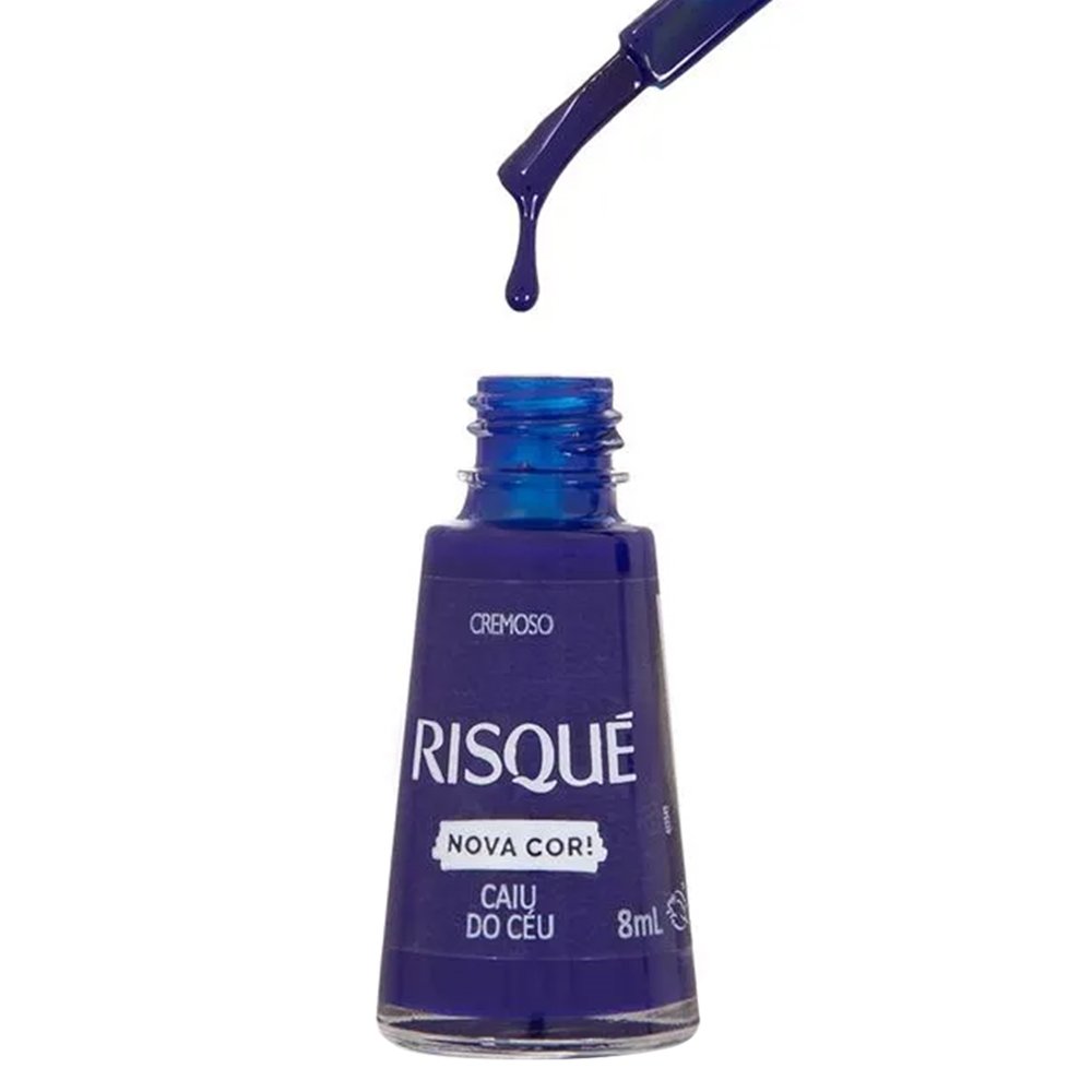 Esmalte Risqué Caiu Do Céu Cremoso Avulso 8ml