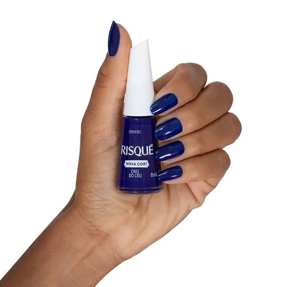 Esmalte Risqué Caiu Do Céu Cremoso Avulso 8ml