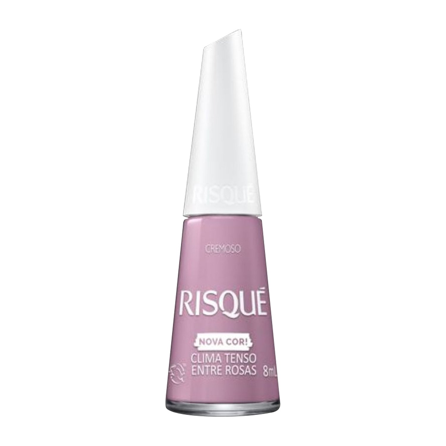 Esmalte Risqué Clima Tenso Entre Rosas Cremoso Avulso 8ml