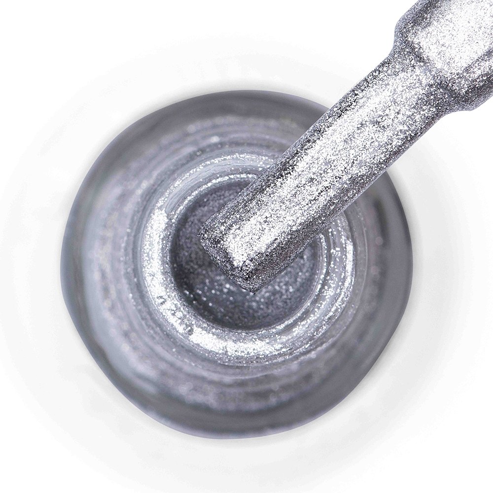 Esmalte Risqué Metálico Prata Na Lata Avulso 8ml