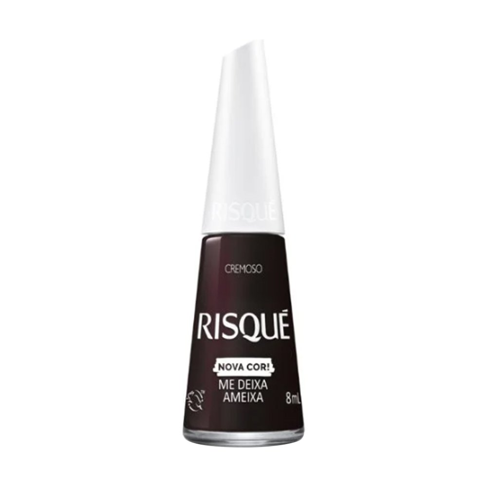 Esmalte Risqué Me Deixa Ameixa Cremoso Blister 8ml