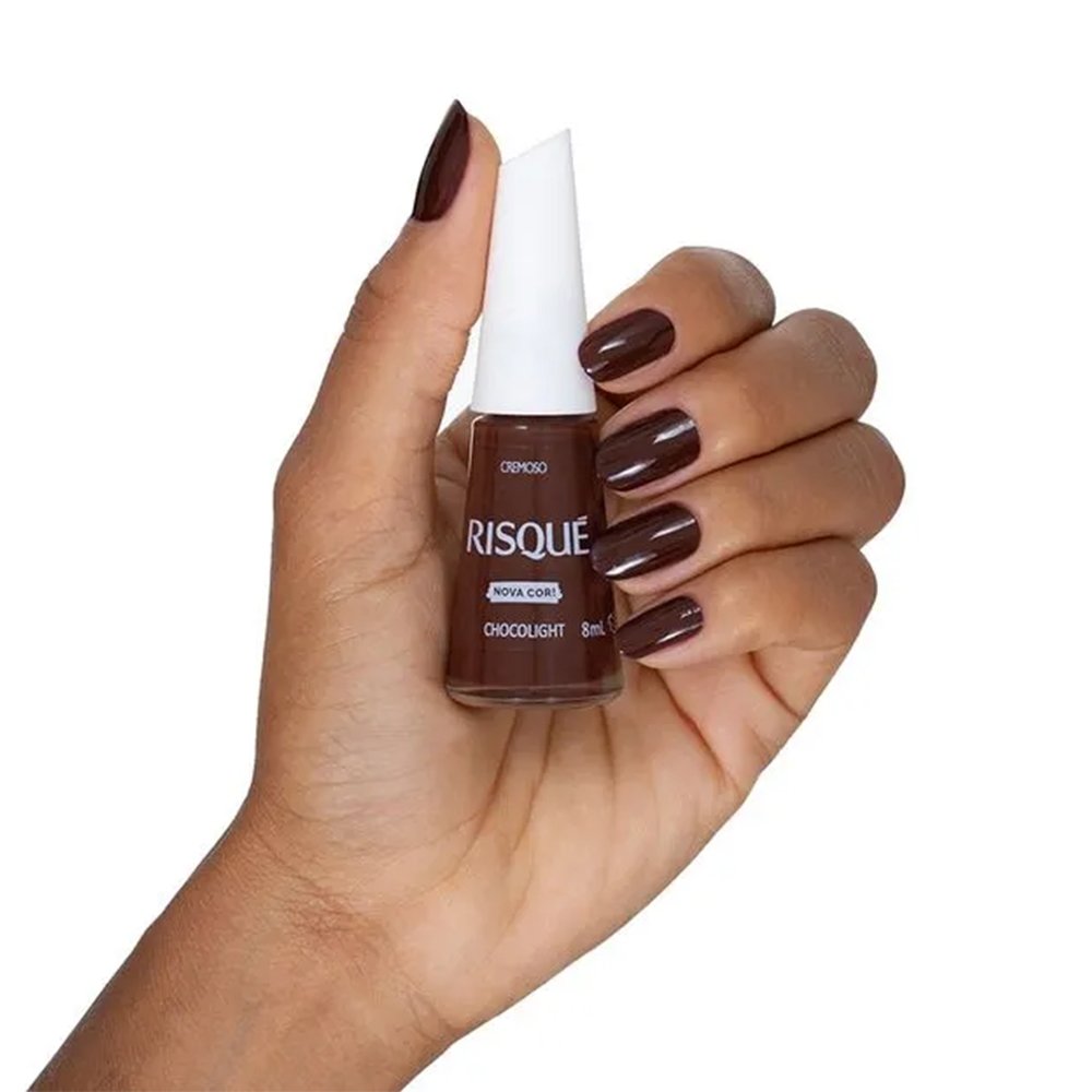 Esmalte Risqué Chocolight Cremoso Blister 8ml