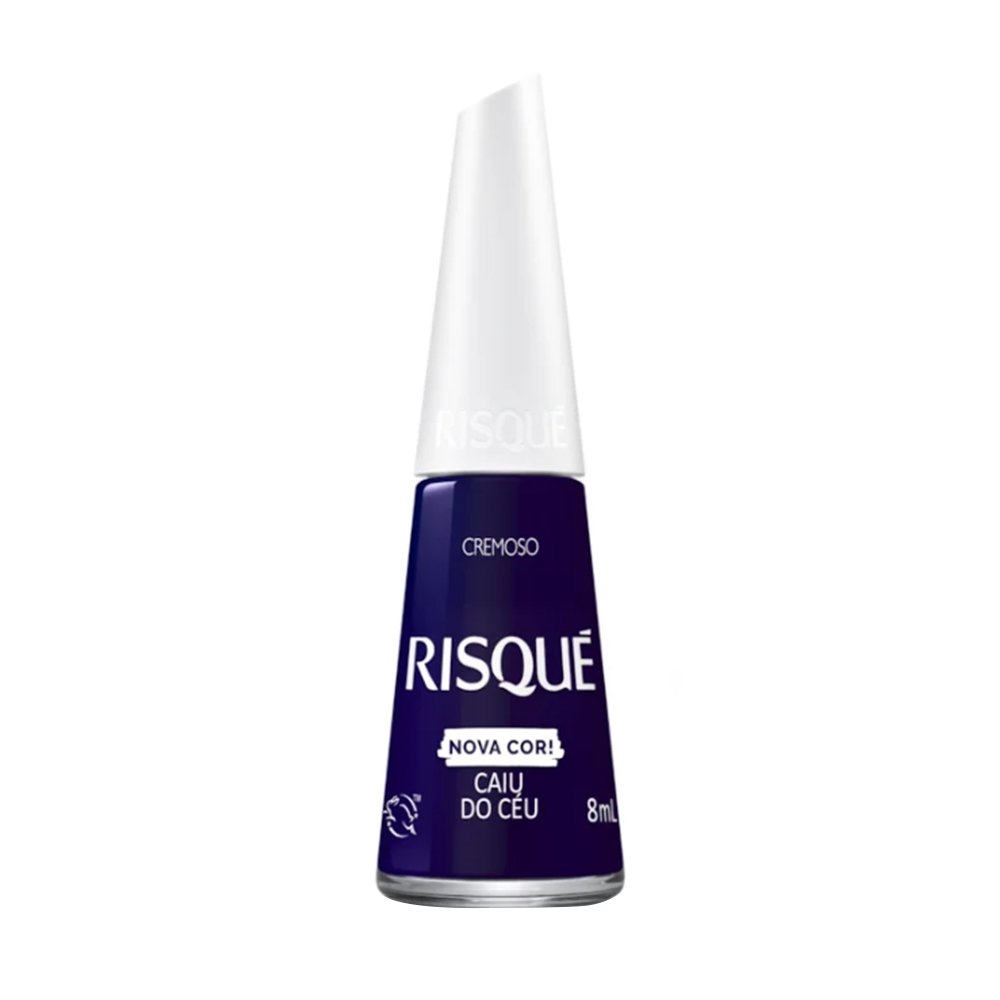 Esmalte Risqué Caiu Do Céu Cremoso Blister 8ml