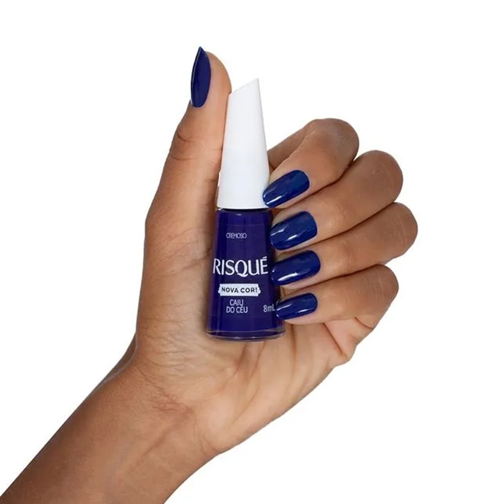 Esmalte Risqué Caiu Do Céu Cremoso Blister 8ml