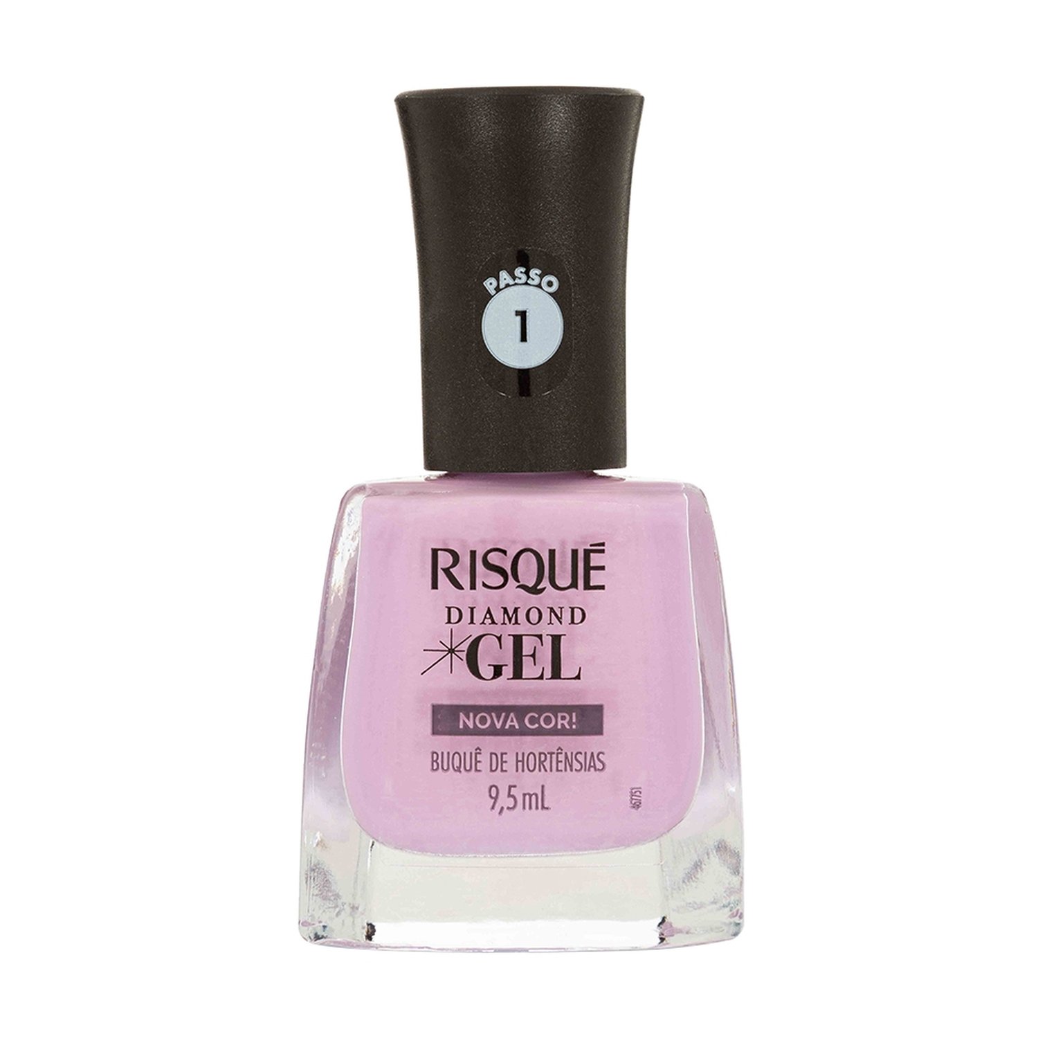 Esmalte Risqué Cremoso DGel Buquê de Hortênsias 9,5ml - Avulso