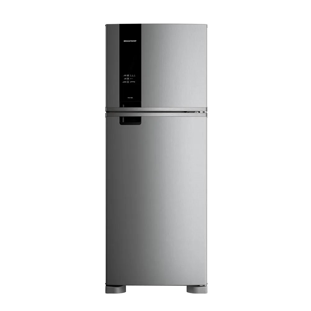 Geladeira/Refrigerador Brastemp 463 Litros BRM55FK - 2 Portas, Smart Cold, Frost Free, Inox, 220V