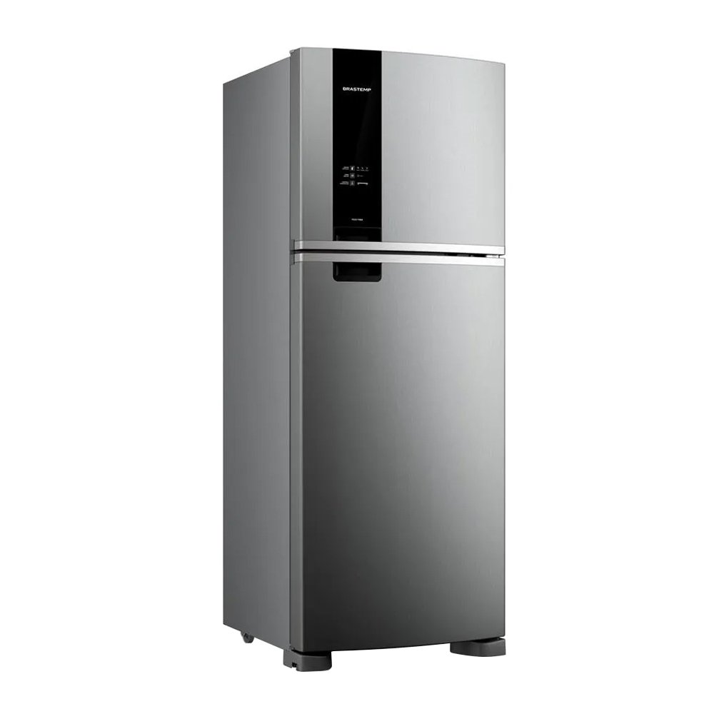 Geladeira/Refrigerador Brastemp 463 Litros BRM55FK - 2 Portas, Smart Cold, Frost Free, Inox, 220V