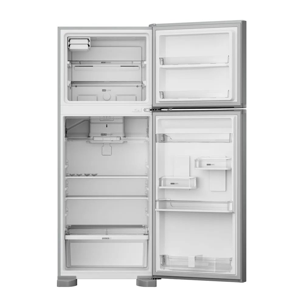 Geladeira/Refrigerador Brastemp 463 Litros BRM55FK - 2 Portas, Smart Cold, Frost Free, Inox, 220V