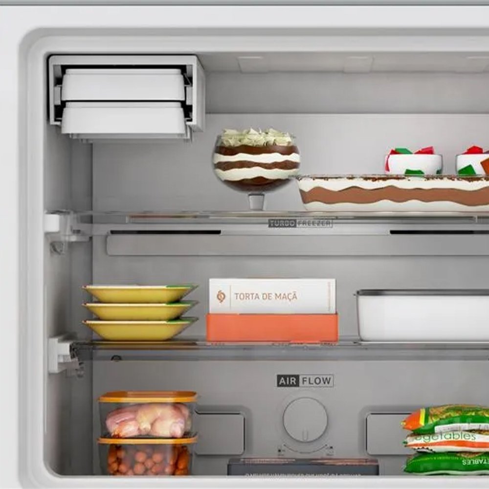 Geladeira/Refrigerador Brastemp 463 Litros BRM55FK - 2 Portas, Smart Cold, Frost Free, Inox, 220V