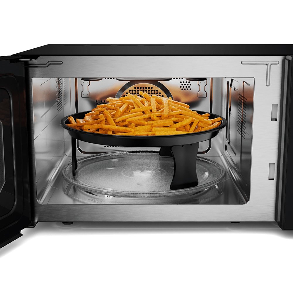 Micro-Ondas Brastemp 29 Litros BMC29AE - Função Air Fryer, 900W, Preto, 220V