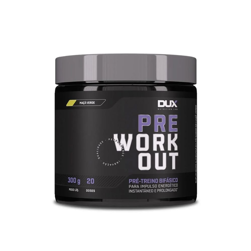 PRE WORKOUT ORIGINAL MACA VERDE 300g - DUX NUTRITION