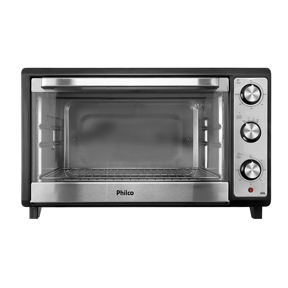 Forno Elétrico Philco PFE65 - 65 Litros, 1800W, Preto, 110V