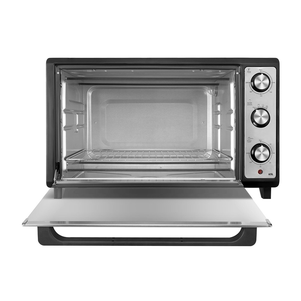 Forno Elétrico Philco PFE65 - 65 Litros, 1800W, Preto, 110V