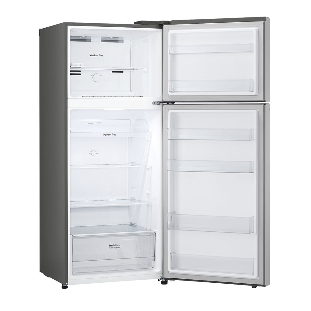 Geladeira/Refrigerador LG 375 Litros GN-B372PFM - Duplex, Inverter, Inox Look, 220V