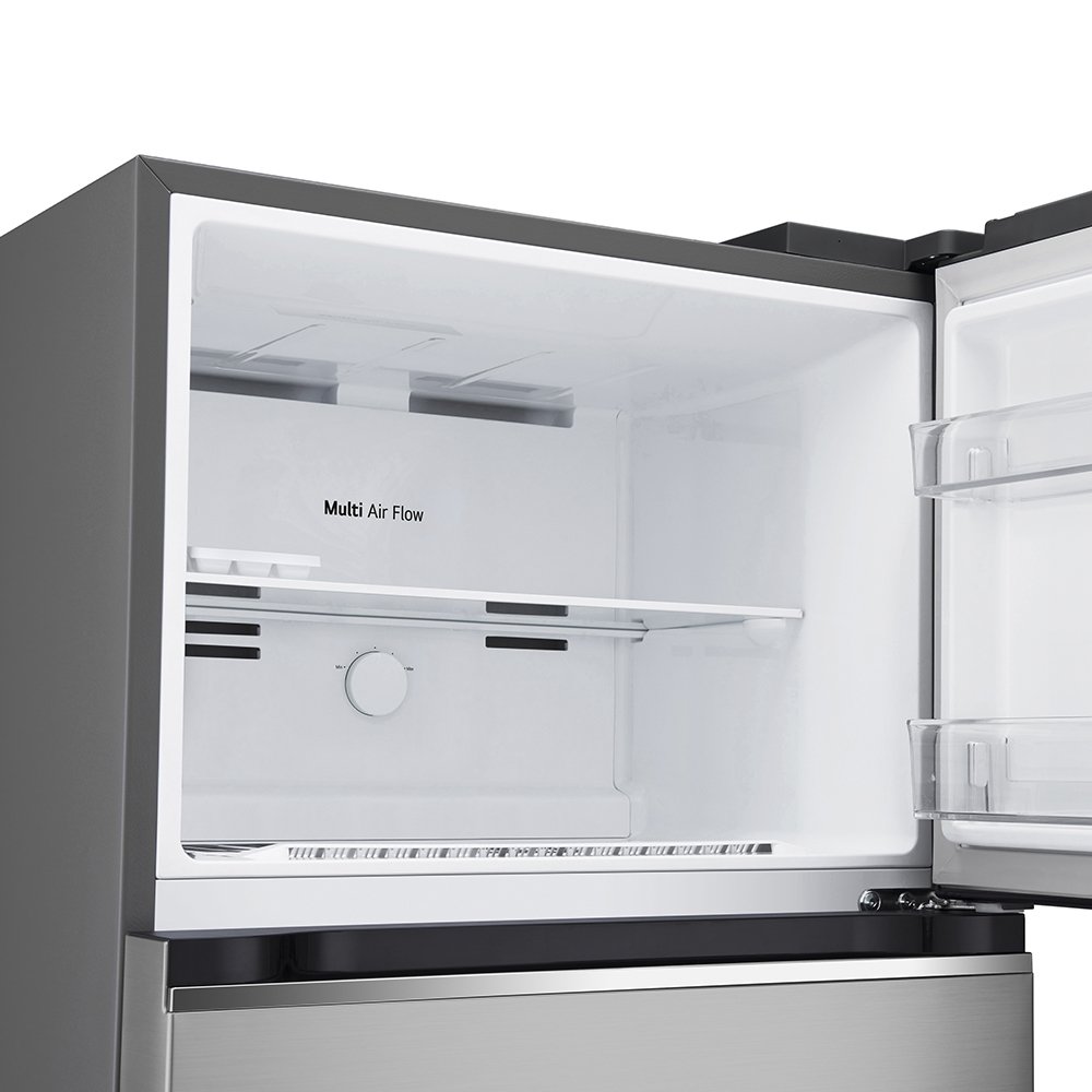 Geladeira/Refrigerador LG 375 Litros GN-B372PFM - Duplex, Inverter, Inox Look, 220V