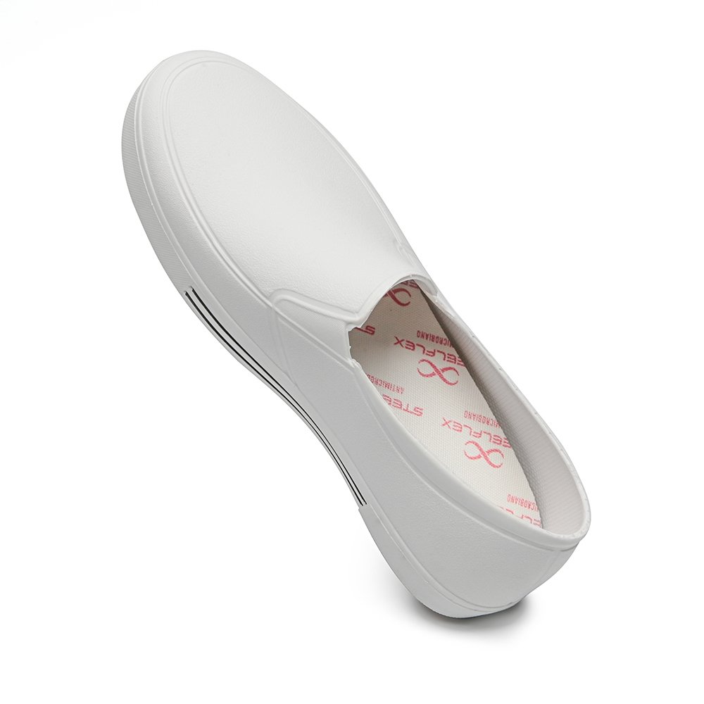 Sapato de Segurança Steelflex Bracol - Iate Moov Antiderrapante CA43693 Branco 35