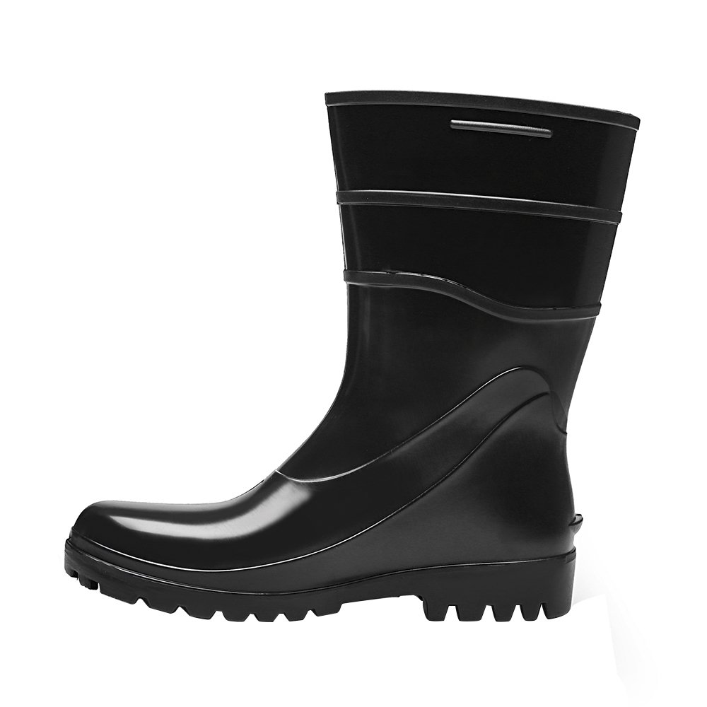 BOTA PVC BRACOL PRETA CA37456 CANO CURTO SEM FORRO 42