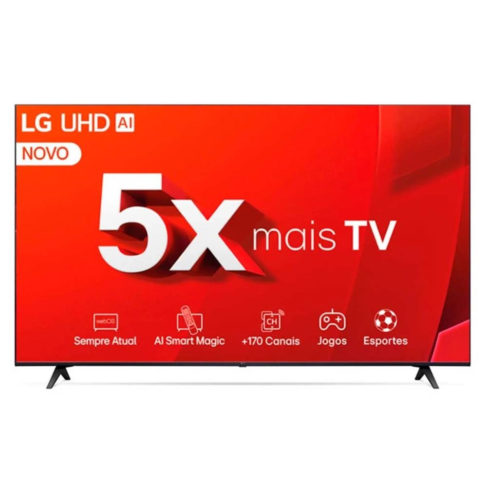 Smart TV 4K LG UHD Processador A5 Ger7 65 65UT8000