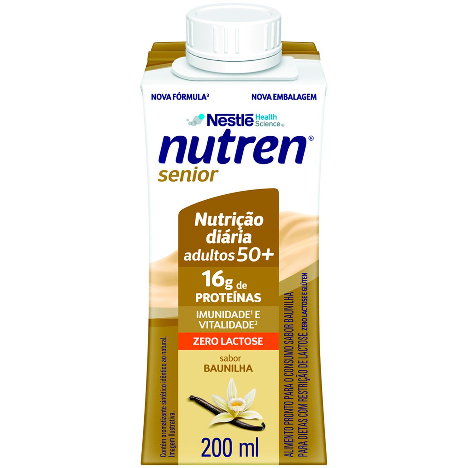 Nutren Nestlé Sênior Baunilha 200ml