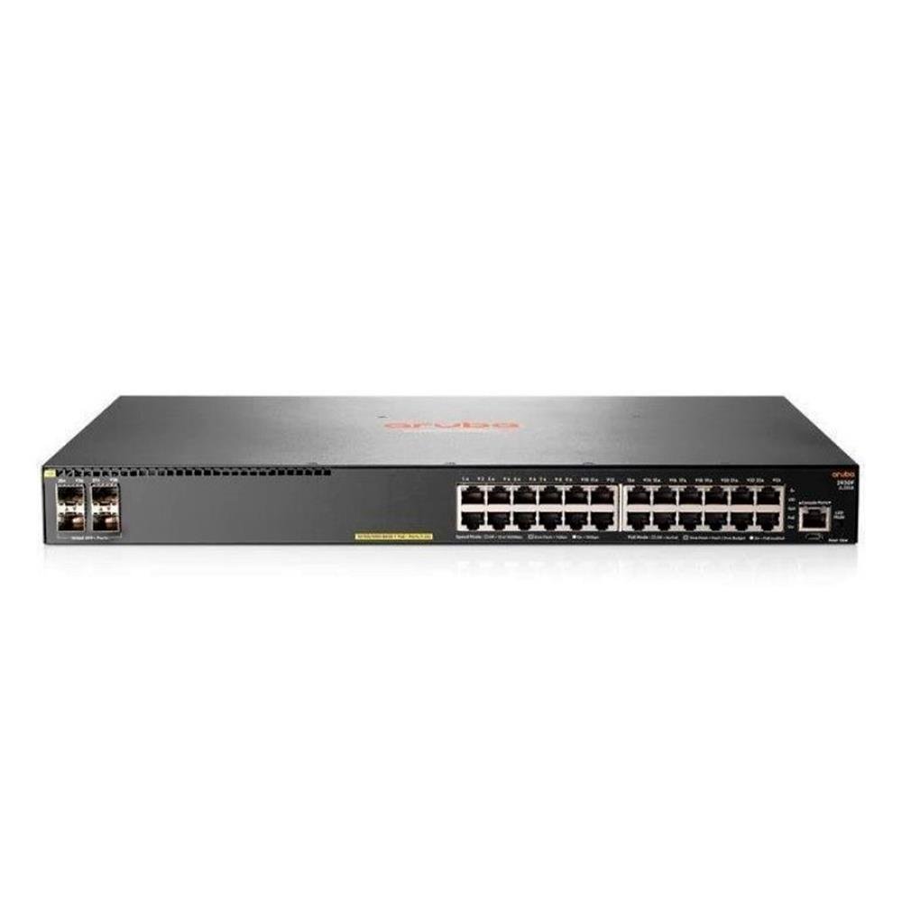 Switch HPE Aruba 2930F 24G PoE + 4SFP+ (370W) JL255A I