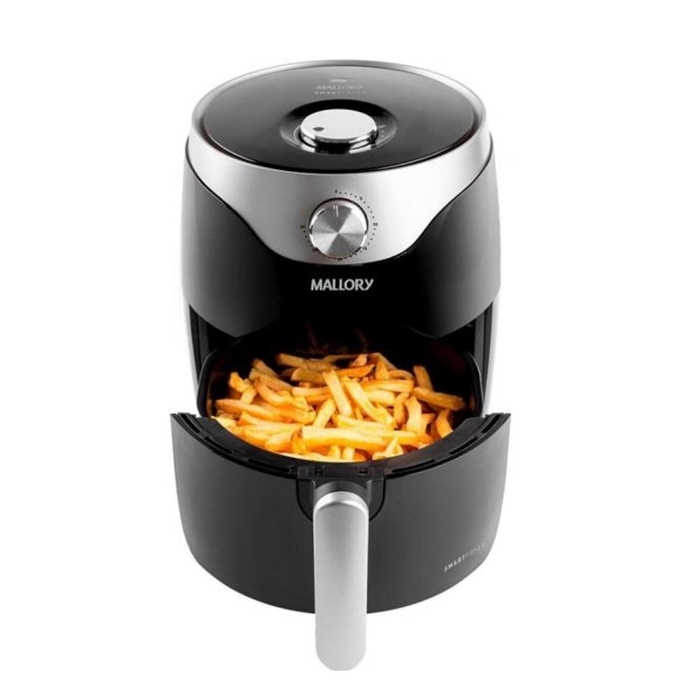 Fritadeira Air Fryer Mallory 3 Litros Smart Fryer Prata - 127V