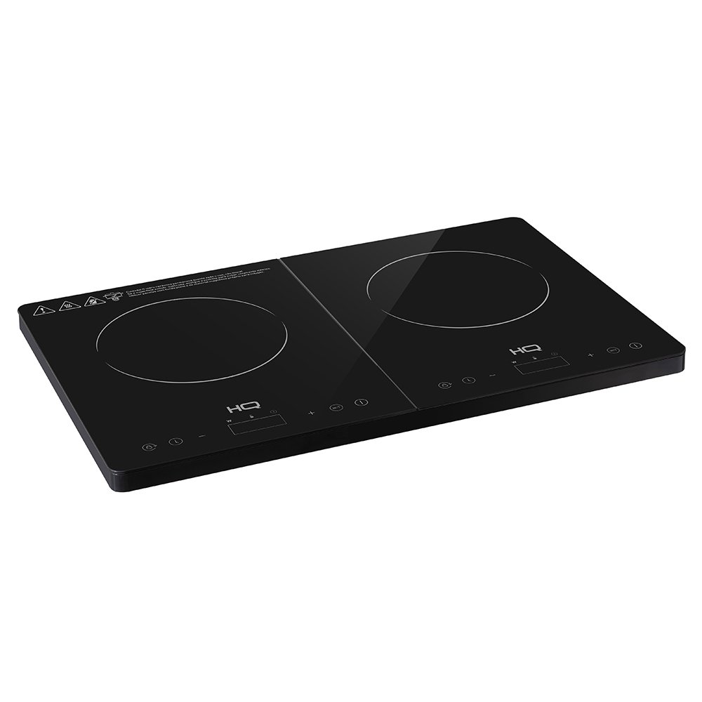 Cooktop De Indução Hq 2 Bocas Portátil 3500W Preto Hq-Ids3502 220V