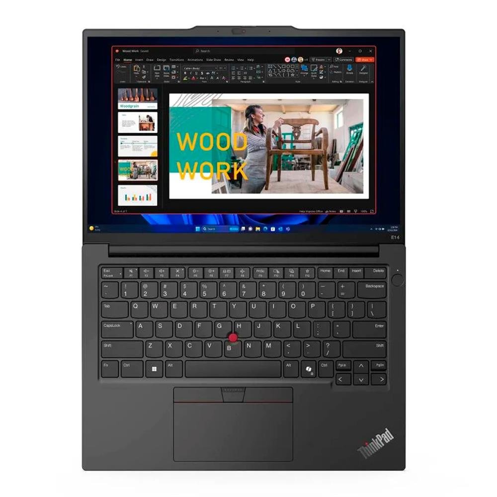 Notebook Lenovo E14 G6 Intel Core Ultra 5 125U 16GB 512GB SSD Windows 11 Pro - 21M8000XBO