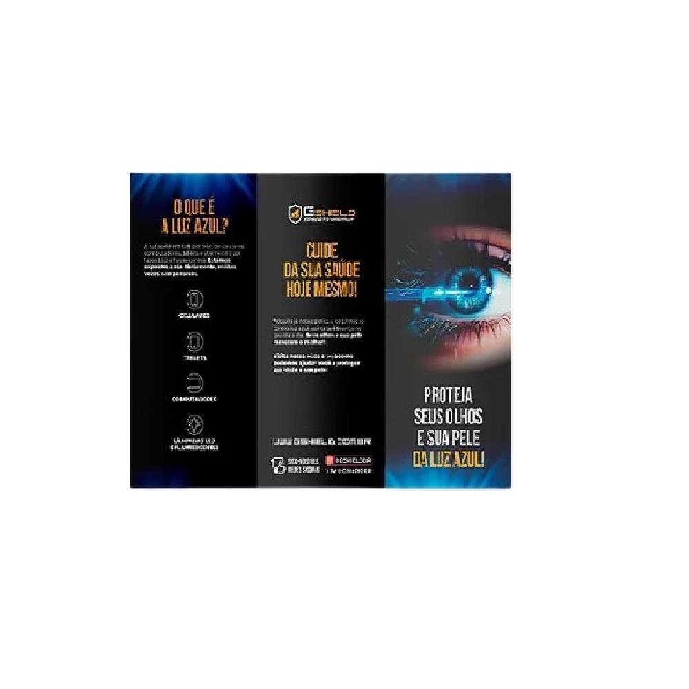 Flyer Para Divulgação De Película Antiblue