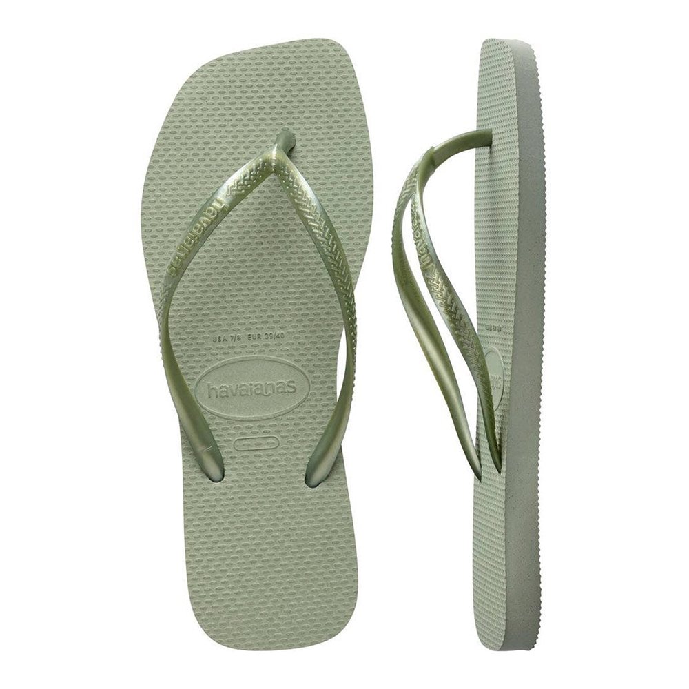 Havaianas Slim Square Smoke Green 39/0