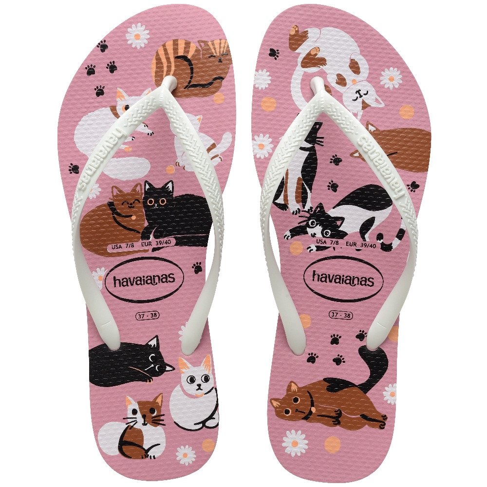 Havaianas Slim Pets Rosa Chiffon 33/4