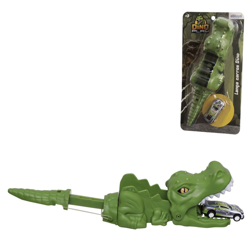 Lanca Carros Dinossauro - ETITOYS
