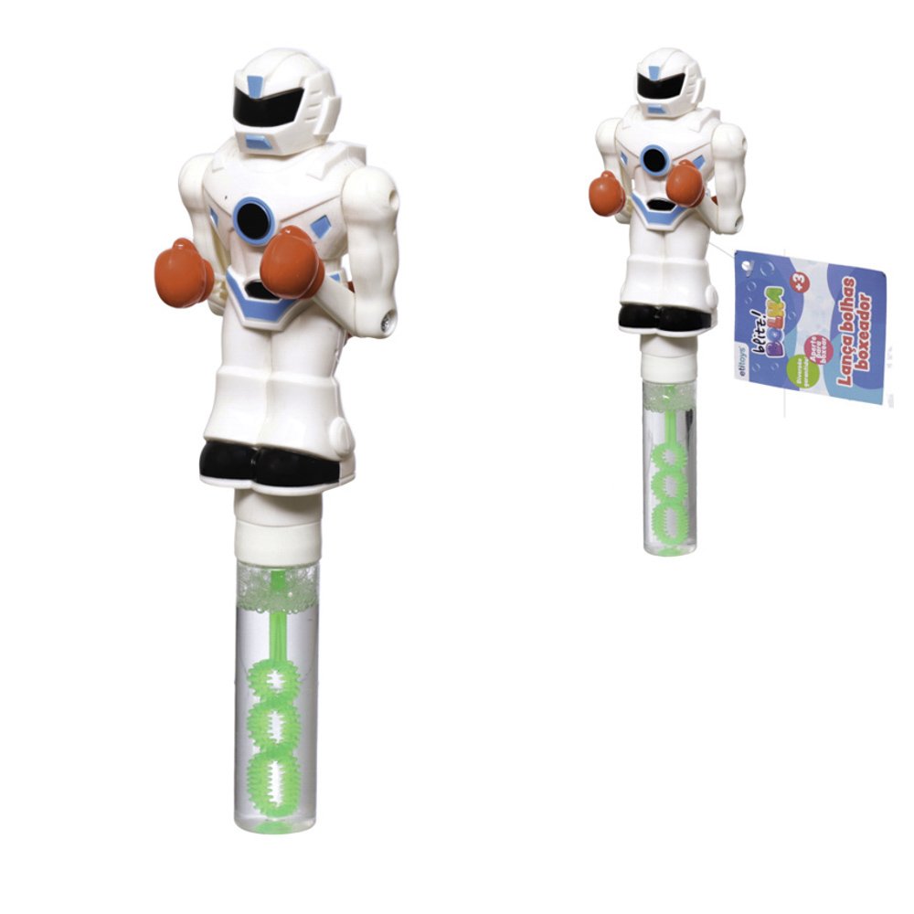 Lanca Bolhas Boneco Boxe Displ - ETITOYS