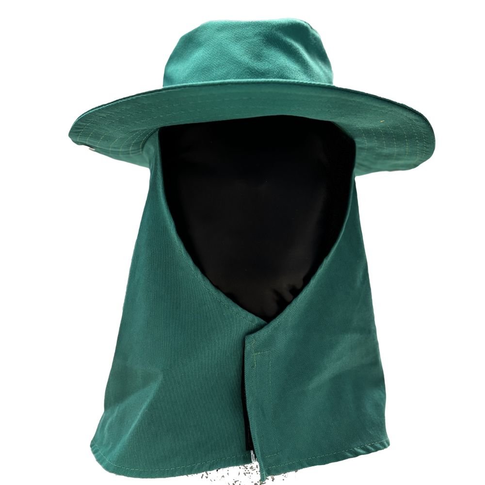 Chapeu Australiano Com Saia - Verde Bandeira