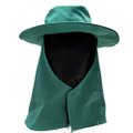 Chapeu Australiano Com Saia - Verde Bandeira