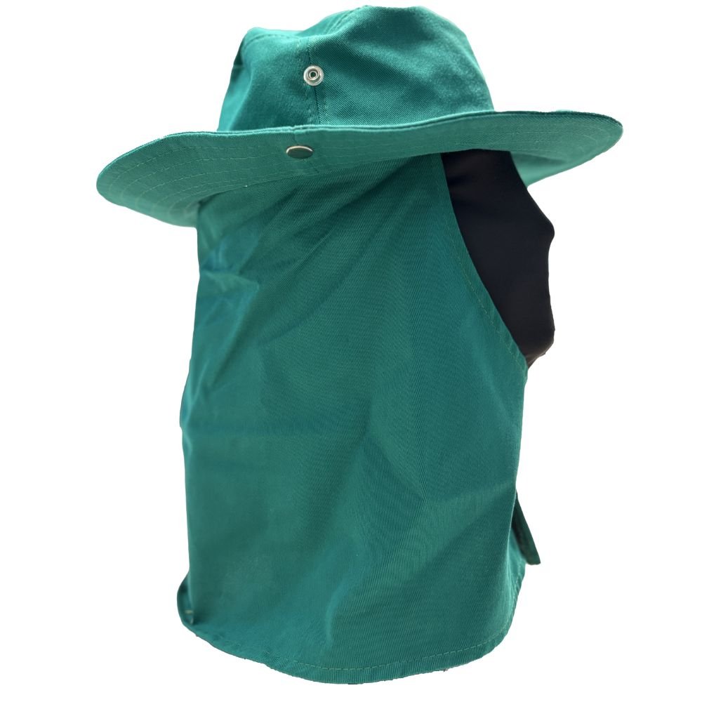 Chapeu Australiano Com Saia - Verde Bandeira