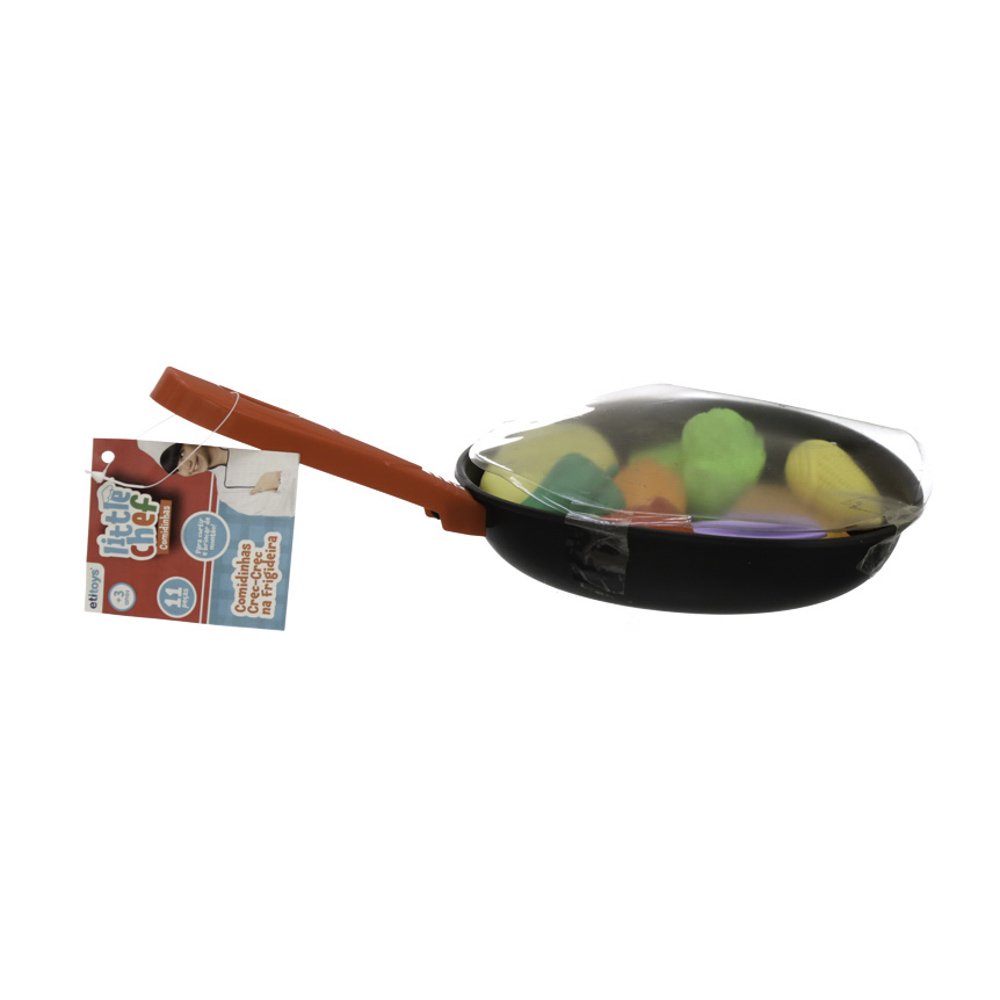 Comidinha Crec Crec Frigideira - ETITOYS