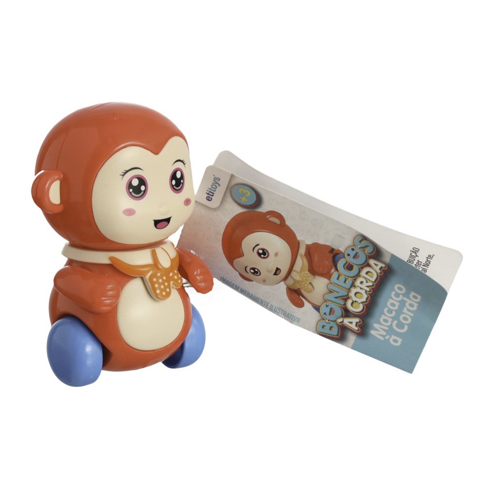 Macaquinho Corda Display - ETITOYS