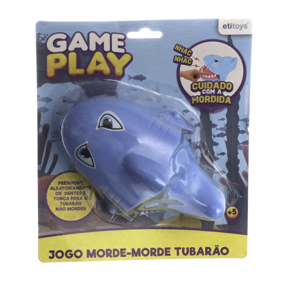 Jogo Morde-Morde Tubarao - ETITOYS