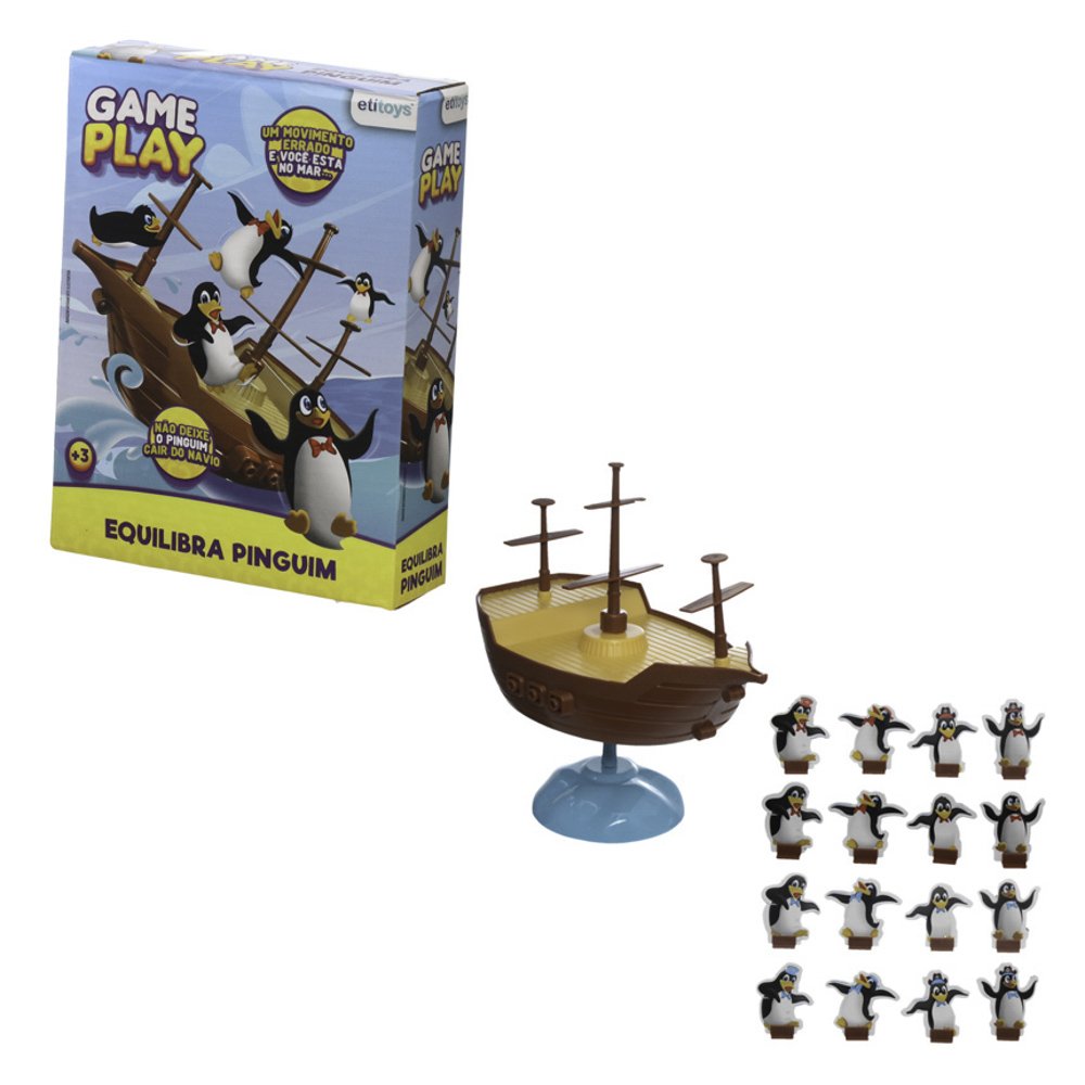 Equilibra Pinguim - ETITOYS