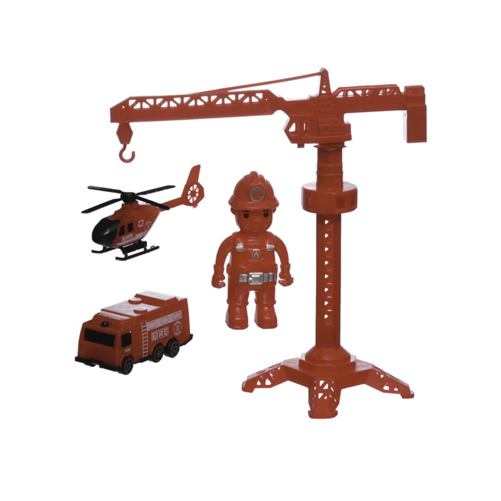 Kit Bombeiros Em Acao - ETITOYS