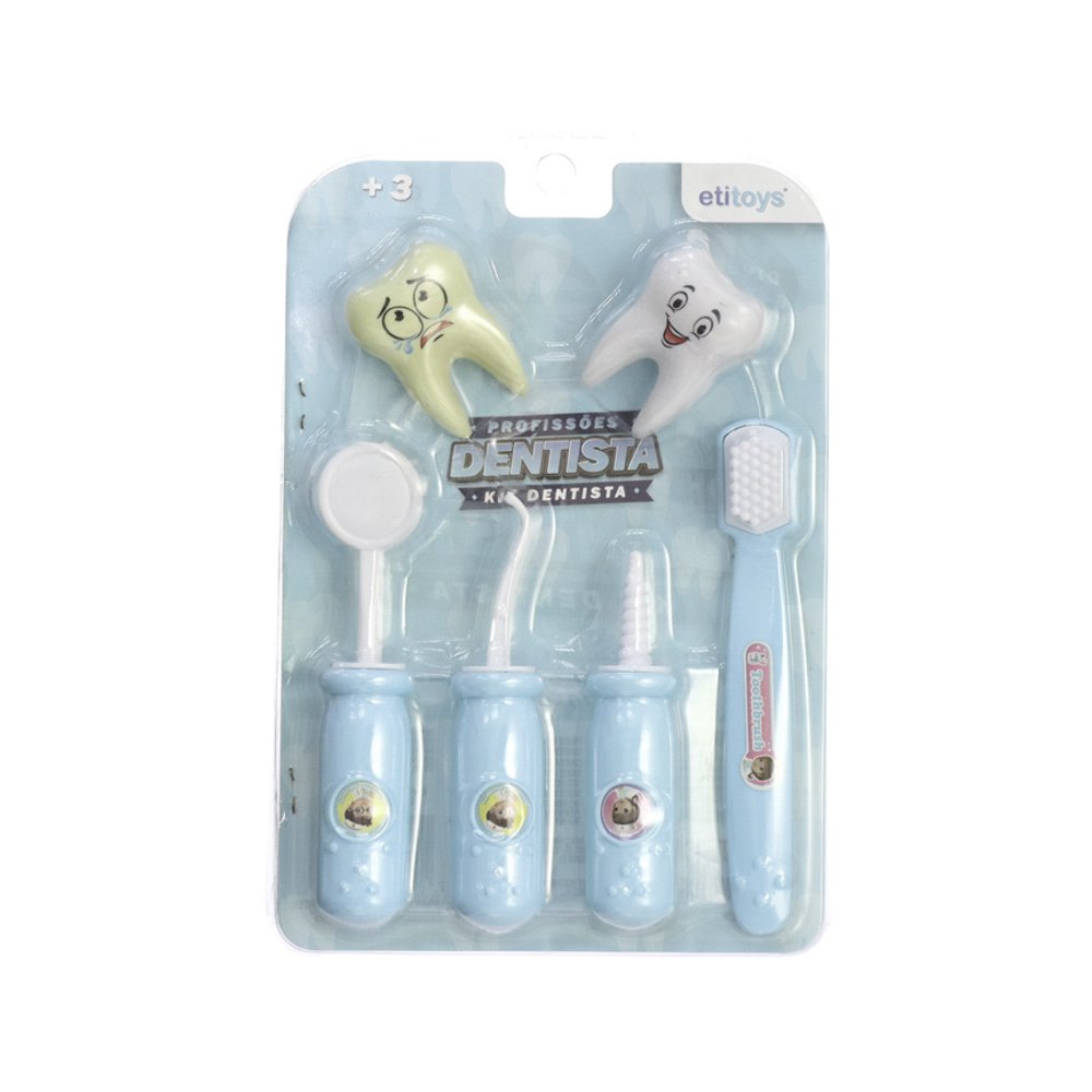 Kit Prof Dentista Bl 6Pc - ETITOYS