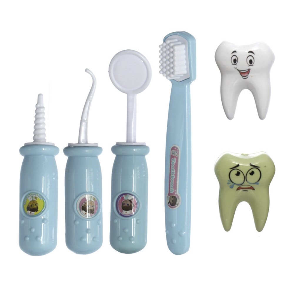 Kit Prof Dentista Bl 6Pc - ETITOYS