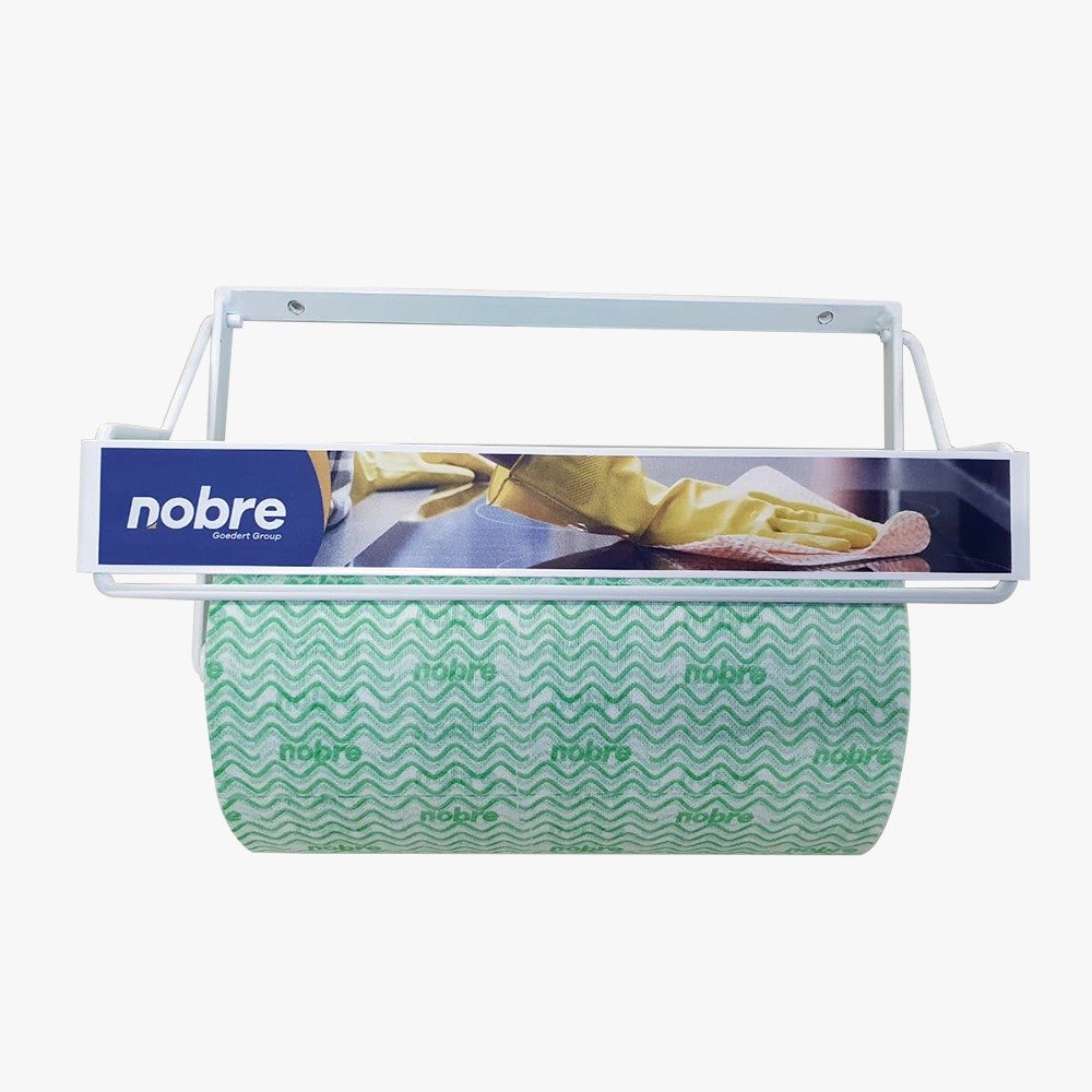 Suporte Metalico Para Pano Multiuso Em Rolo Nobre