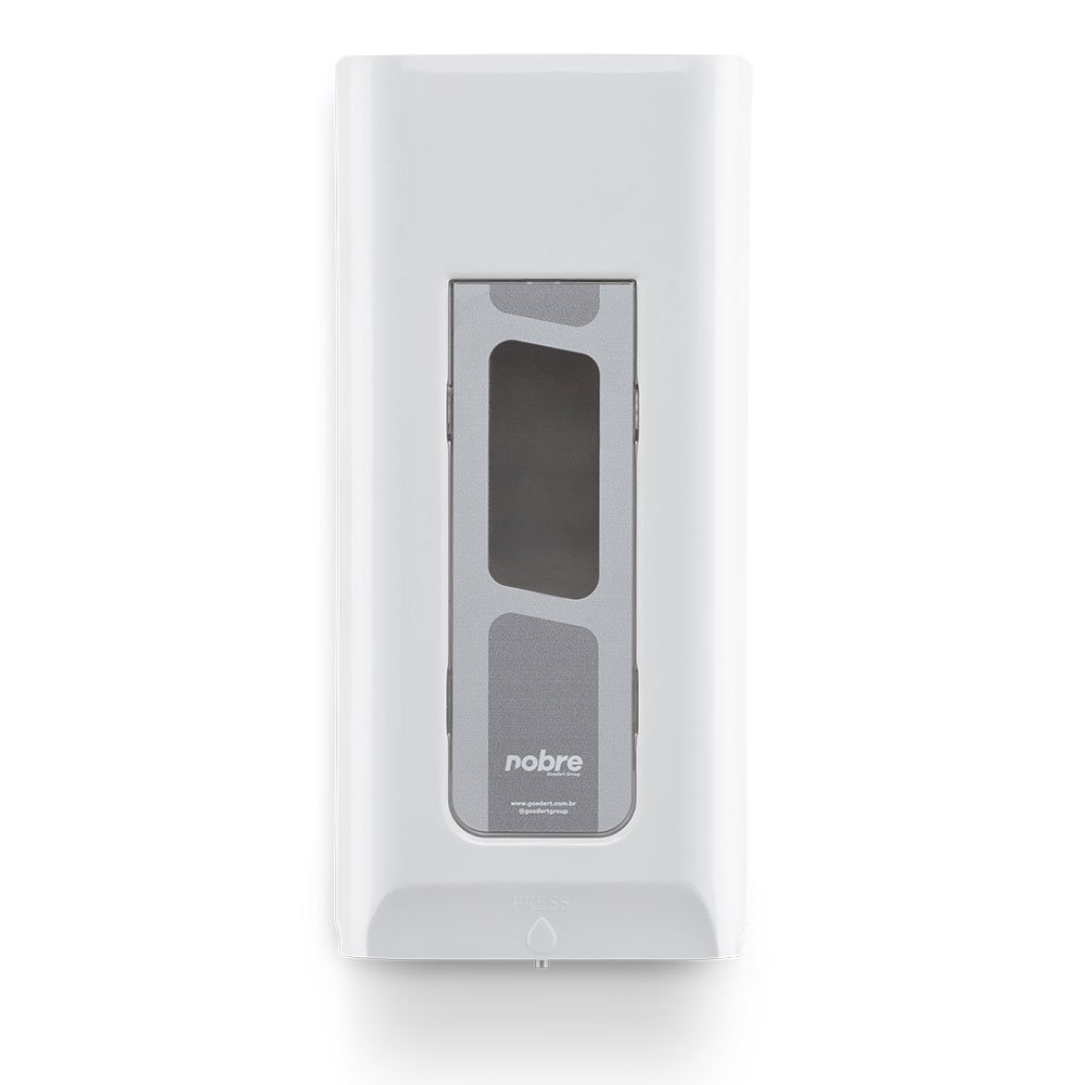 Dispenser Para Sabonete Liquido Alcool Gel 800 ML Sem Reservatorio Branco STREET Nobre