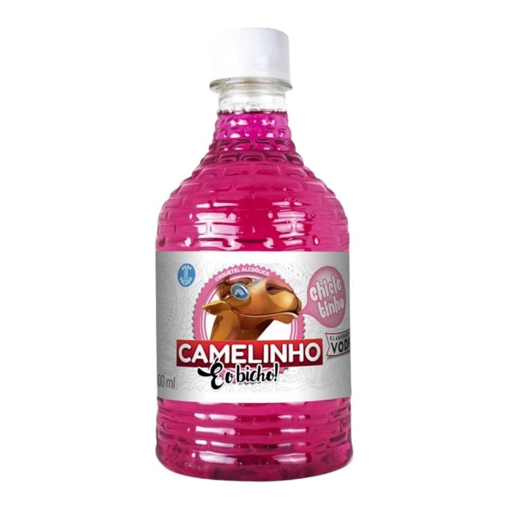 Cachaça Camelinho Chicletinho 500ml - Caixa com 12 Unidades