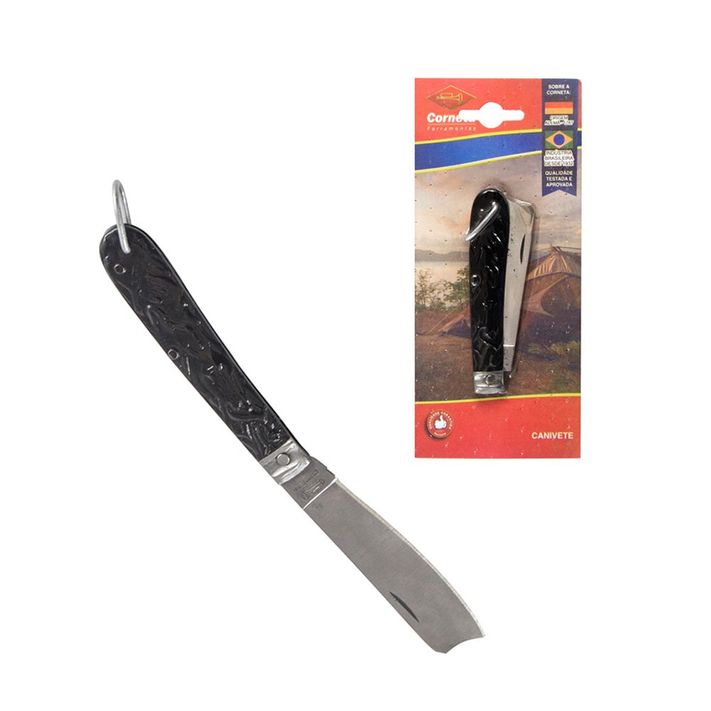 Canivete Pica Fumo 7" - Corneta